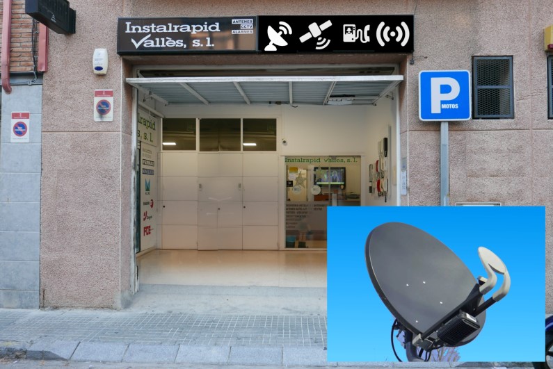 Instaladores de antenas satélite parabólicas en Mollet,Barcelona, Instalrapid Vallès