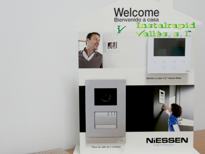 Nuevo videoportero ABB Welcome digital Instalrapid Vallès, instalador oficial